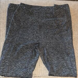 Women’s High-Waist Heathered Gray Leggings